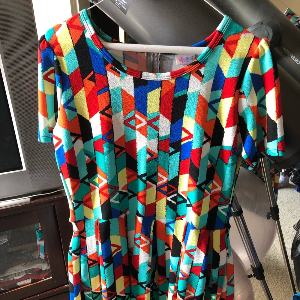 Lularoe Amelia Size XL - great dress for spring!